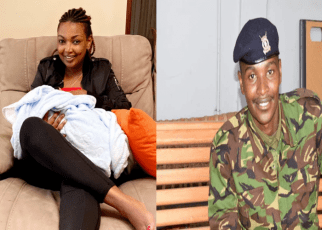 Karen Nyamu claims Son with Samidoh Is the best looking child ever