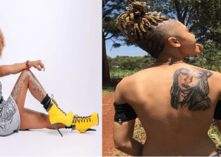 True love? King Alami tattoos girlfriend Noti Flow’s face