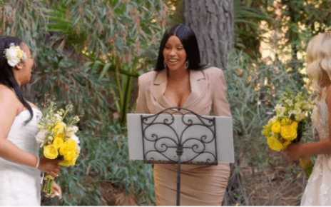 Cardi B officiates wedding for a lesbian couple (video)