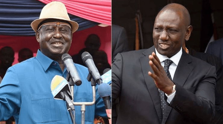 Uproar as The Latest Mt Kenya Opinion Poll Places Raila on The 3rd Spot, Behind Gov. Mwangi wa Iria