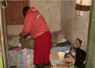 A 13-year-old girl who has undergone 3 abortions after being defiled by her father for 3 years, chased from home, forced to live in the school for testifying in court