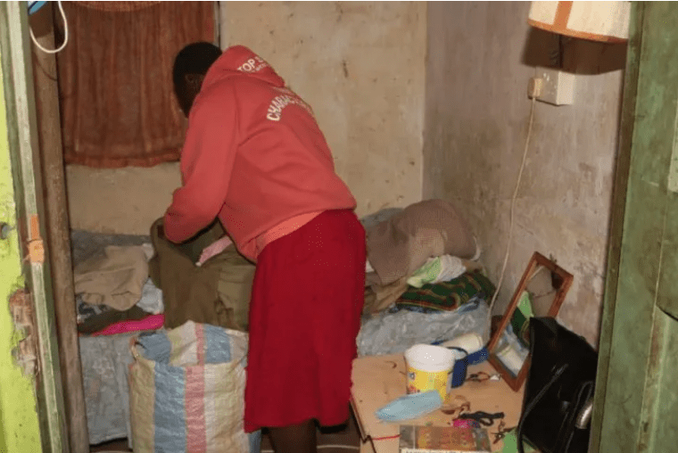 A 13-year-old girl who has undergone 3 abortions after being defiled by her father for 3 years, chased from home, forced to live in the school for testifying in court