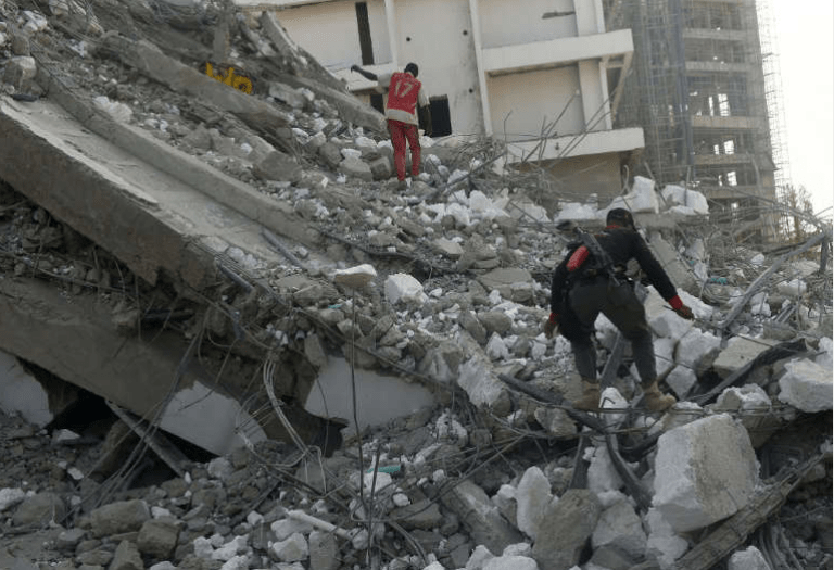 Relatives desperate for news after Lagos building collapse- 100 feared missing