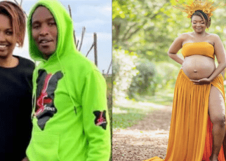 Samidoh's baby mama Karen Nyamu shows off cute baby bump