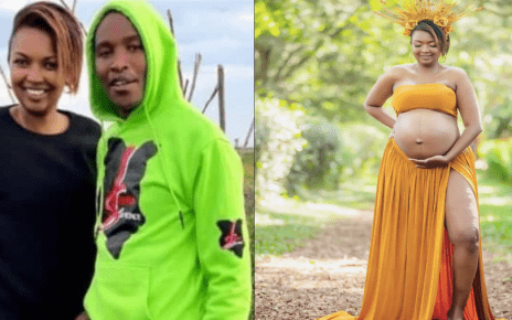 Samidoh's baby mama Karen Nyamu shows off cute baby bump