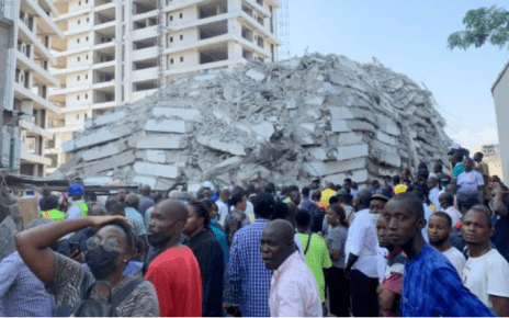 Relatives desperate for news after Lagos building collapse- 100 feared missing