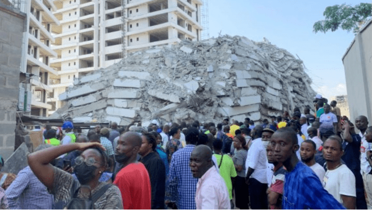 Relatives desperate for news after Lagos building collapse- 100 feared missing