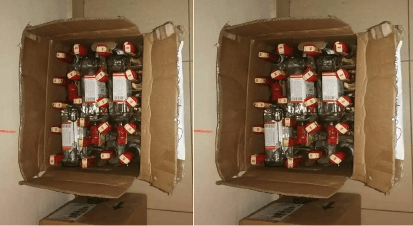2 men arrested in Langata packaging fake , Black Ice,Gilbeys and Balozi alcoholic brands – Mnakunywa sumu! (PHOTOs).