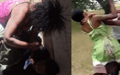 Lady Badly Beats Her Mother-In-Law To Restore Peace In Her Marriage.