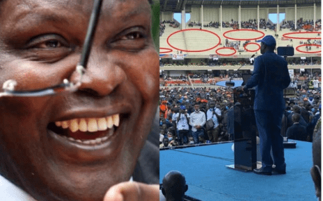 Miguna Makes Fun of Tinga's Empty Stadium at Kasarani, Says Who Will Win Presidency In 2022