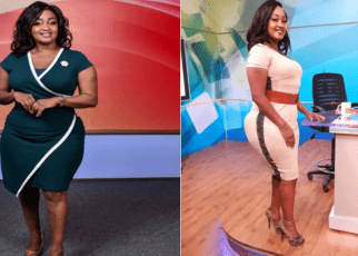 Juicy PHOTOs of the curvy KBC TV anchor who gives Men Sleepless Nights