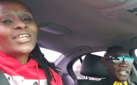 Wenye wivu wajinyonge! GUARDIAN ANGEL shares a video goofing around with his 50 year old ‘Cougar’ like teenage lovers