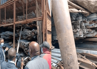 Breaking: Stolen Kenya Power Properties That Led To Nationalwide Blackout Recovered in Gikomba Market Nairobi