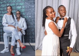 Guardian Angel 33 weds Esther Musila 53 in a private wedding- VIDEO