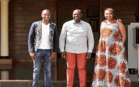 Fans react after Karen Nyamu shares throwback photo with Samidoh and Ruto