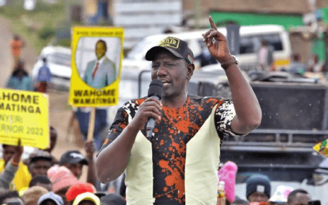 Shock as RUTO tests positive for Covid-19 Omicron variant but has refused to quarantine himself – Avoid him like a plague for your own good