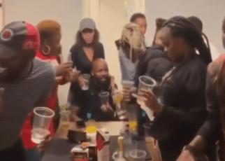 Forget about ERIC OMONDI, another video of SOPHIA WANUNA getting NAUGHTY with top KTN boss emerges