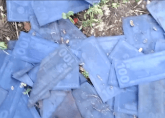 Thousands of dollars found dumped in Ngong Forest (VIDEO)- WASH WASH Cartels