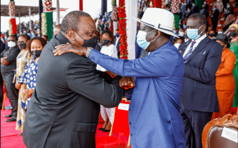 Shock as it emerges that UHURU and MATIANG’I don’t trust RAILA as president