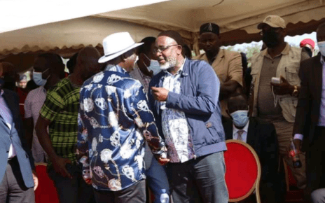 Kenyans React As Photos Of UDA Ally Mithika Linturi And Raila Odinga In Yesterday's Event Surface