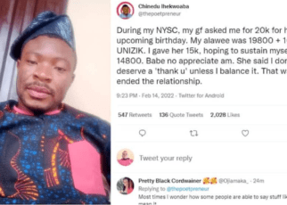 Man Breaks up With Girlfriend Who Demanded KSh 5500 from His KSh 8000 Salary