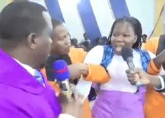 Why is it easy to brainwash women? – See what this rogue PASTOR did to a woman in church (VIDEO)