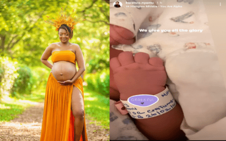 Karen Nyamu gives birth