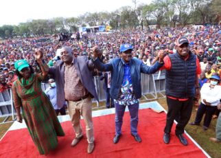 See the billions KALONZO has demanded from UHURU and RAILA to join the Azimio La Umoja Movement? They almost collapsed!