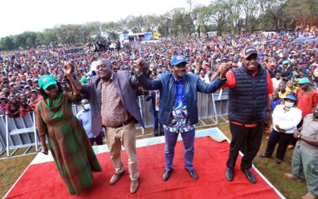 See the billions KALONZO has demanded from UHURU and RAILA to join the Azimio La Umoja Movement? They almost collapsed!