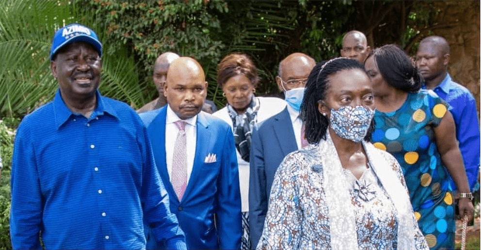 MARTHA KARUA had no choice but to support me – RAILA ODINGA brags after bagging the Iron Lady from Kirinyaga.