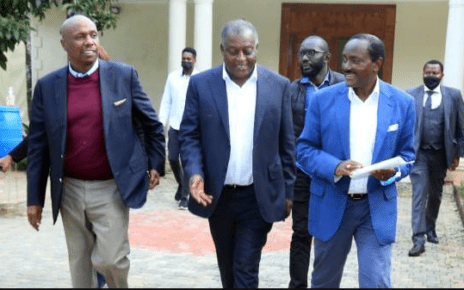 Wiper Party's Kalonzo Musyoka says he has no choice except to work with ODM party leader Raila Odinga in the race to succeed President Uhuru Kenyatta.