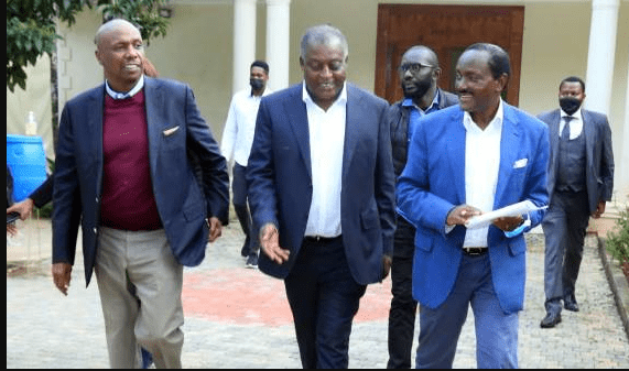 Wiper Party's Kalonzo Musyoka says he has no choice except to work with ODM party leader Raila Odinga in the race to succeed President Uhuru Kenyatta.